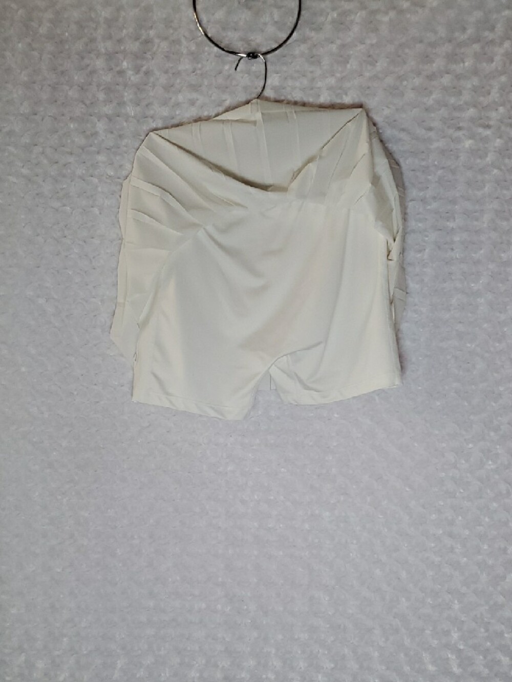 Nike White Pleated Tennis Skort with Built-In Shorts - Picture 3 of 9